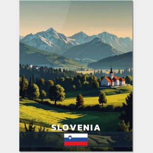 Slovenia Travel Posters and Art